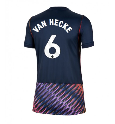 Tottenham Hotspur Jan Paul van Hecke #6 Vieraspaita Naisten 2026-27 Lyhythihainen Tottenham Hotspur Jan Paul van Hecke #6 Vieraspaita Naisten 2026-27 Lyhythihainen